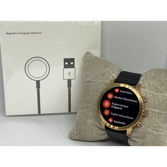 Fossil Gen 3 Authentic Genuine Smart Watch Custom Band FTW4002 DM227 - Picture 1 of 12